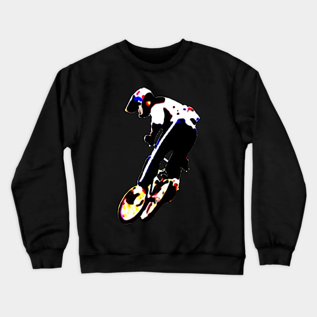 bmx Crewneck Sweatshirt by rickylabellevie